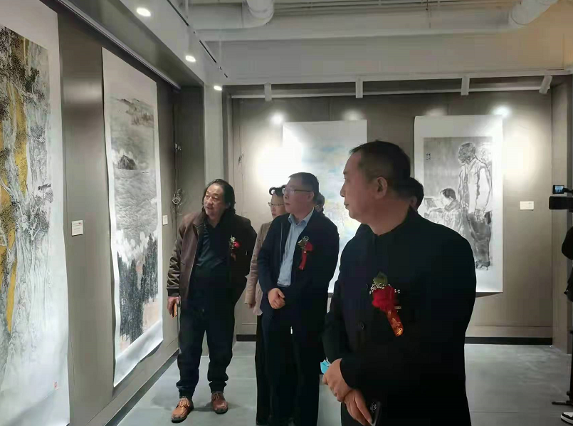 第八届安徽省书画院创作展览联盟书画作品展在萧县开幕
