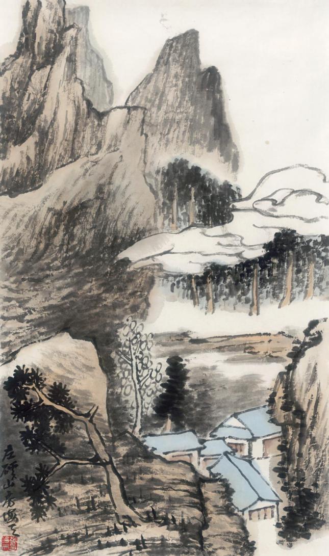 张海天,上海市美术家协会会员,上海国画院国画研究班成员,上海大学