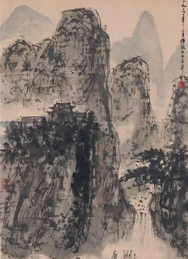 8幅过亿:"抱石皴"创始人傅抱石十大名画